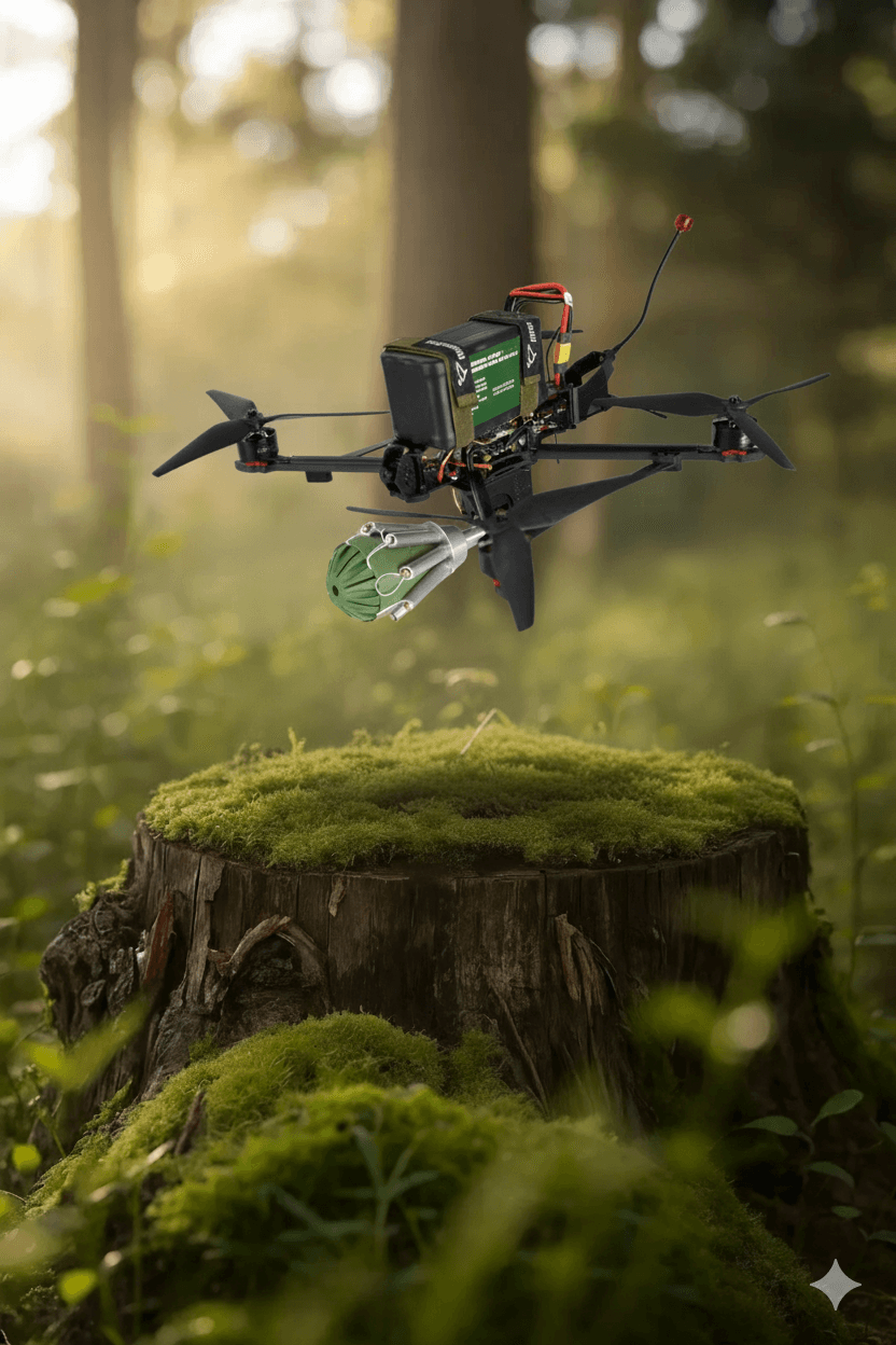 Система протидії FPV Сіткомет Пташка на FPV