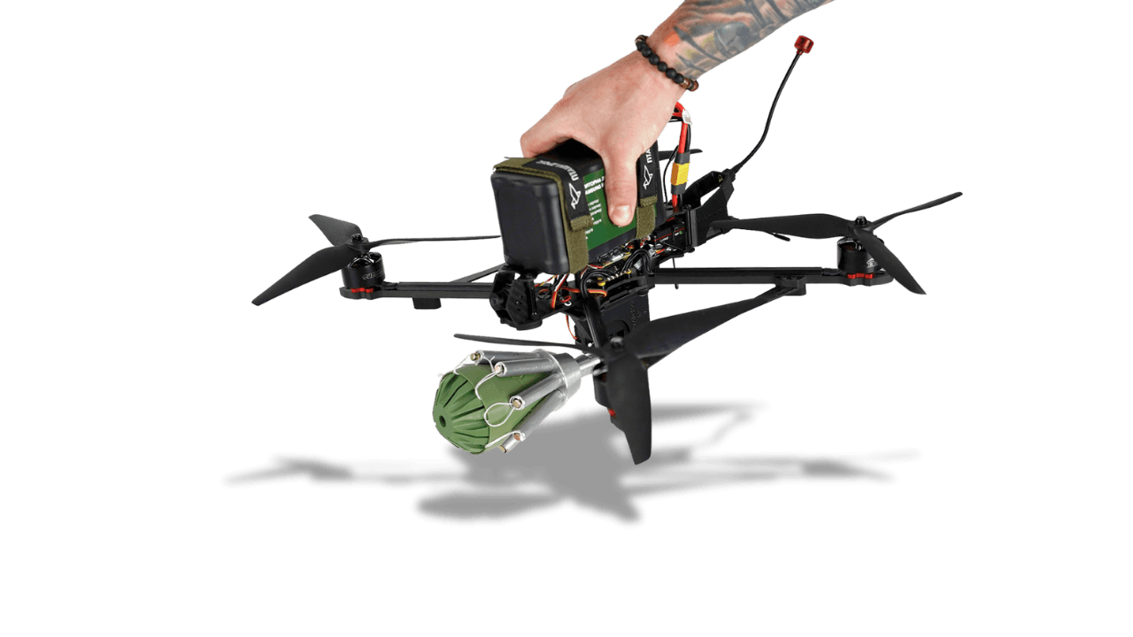 Ptashka Countermeasure System for FPV