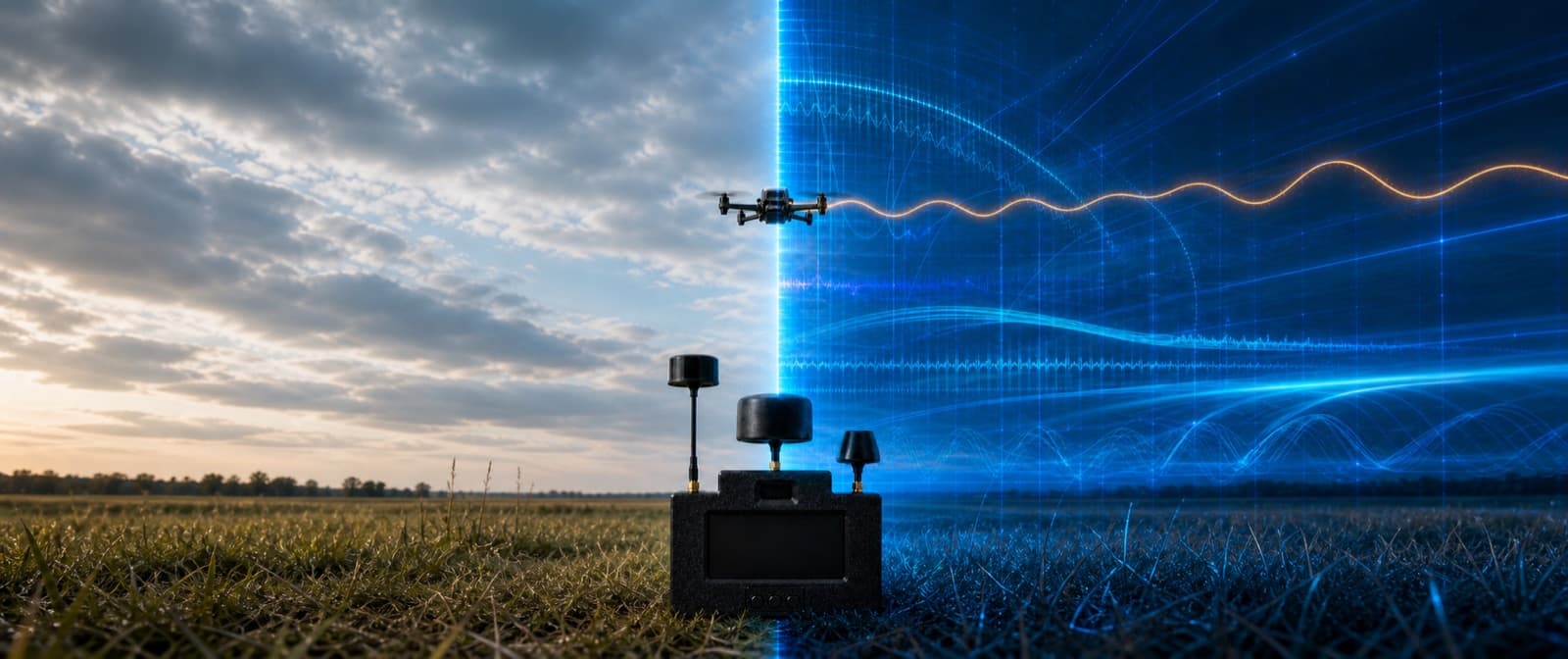 RF detector for mobile teams, facilities and vehicles