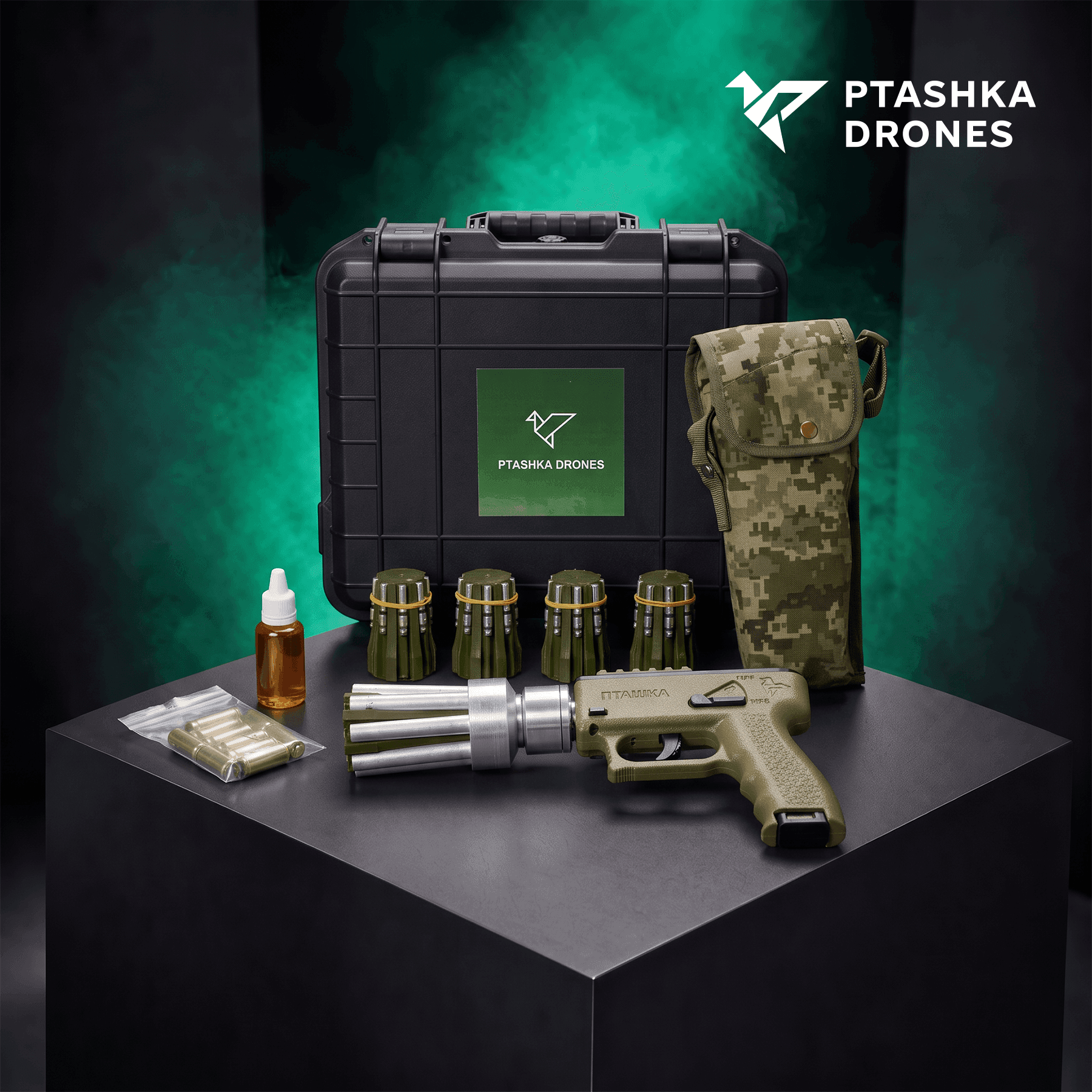 Система протидії БпЛА ручний Сіткомет Пташка (Середній комплект)